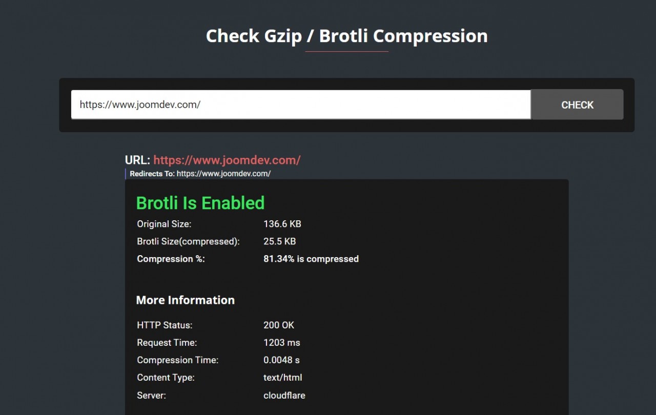 آزمون فشرده سازی Gzip آزمون فشرده سازی Gzip